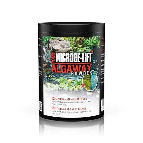 Microbe-Lift Pond Algaway Powder - 1000g - Effektiver Fadenalgenentferner für Teiche, beseitigt Algen schnell und verhindert Neubildung, umweltfreundlich. von ARKA