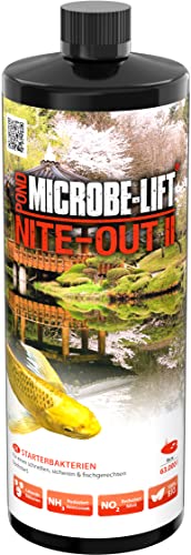 MICROBE-LIFT Pond Nite-Out II - 946 ml - Speziell für Teiche entwickelte Starterbakterien, bereitet den Teich auf einen schnellen und sicheren Fischbesatz vor. von MICROBE-LIFT