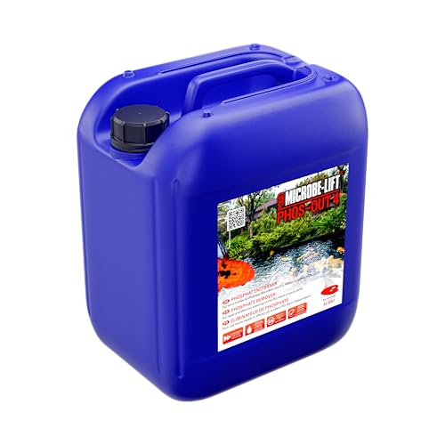 Microbe-Lift Pond Phos-Out 4-5 L - Effektiver flüssiger Phosphatentferner für Teiche, verbessert die Wasserqualität ohne den Einsatz von Lanthan. Microbe-Lift Pond Phos-Out 4-5 L - Effektiver flüssiger Phosphatentferner für Teiche, verbessert die Wasserqualität ohne den Einsatz von Lanthan. von ARKA