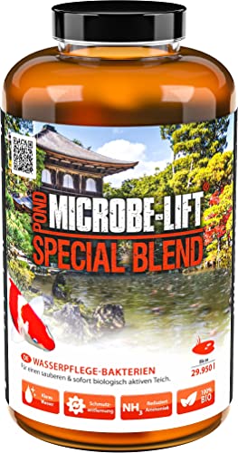 MICROBE-LIFT Pond Special Blend - 946 ml - Hochaktive Bakterienmischung für sauberes Teichwasser, baut Verunreinigungen ab und ist sofort biologisch aktiv. von MICROBE-LIFT
