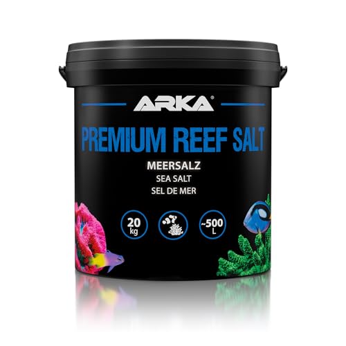 MICROBE-LIFT Premium Reef Salt - 20 kg - Qualitäts-Meersalz für optimale Korallenpflege in Meerwasseraquarien, schnell löslich, unterstützt langfristiges Korallenwachstum und Gesundheit. von ARKA Biotechnologie GmbH
