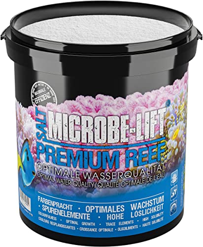 MICROBE-LIFT Premium Reef Salt - 20 kg - Qualitäts-Meersalz für optimale Korallenpflege in Meerwasseraquarien, schnell löslich, unterstützt langfristiges Korallenwachstum und Gesundheit. von MICROBE-LIFT