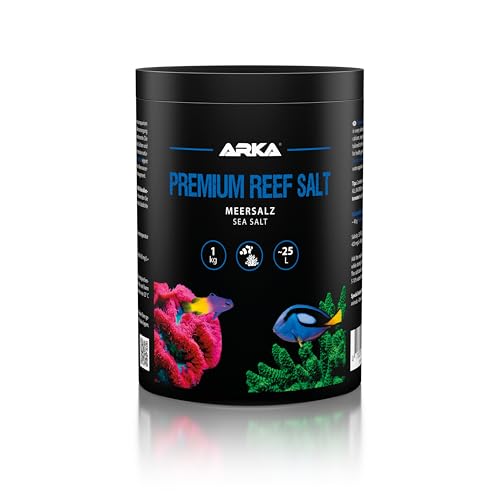 Microbe-Lift Premium Reef Salt - 1 kg - Qualitäts-Meersalz für optimale Korallenpflege in Meerwasseraquarien, schnell löslich, unterstützt langfristiges Korallenwachstum und Gesundheit. von ARKA Biotechnologie GmbH