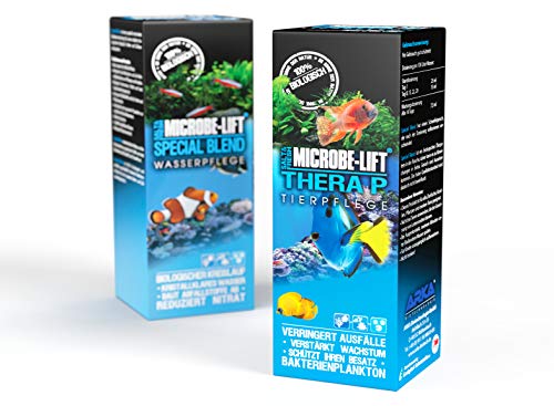 MICROBE-LIFT SBHTHERAPH16 Special Blend - hochaktive Bakterien + TheraP - Fischpflege Reinigungsbakterien Set, 2X 473ml, Einheitsgröße, 946 g von MICROBE-LIFT