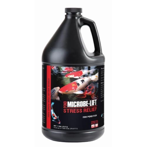 MICROBE-LIFT Stressabbau mit Aloe Vera für Teiche und Wassergärten, Stress reduzieren, Fischschleimfell wiederherstellen, Chlor entfernen, 3,5 l von MICROBE-LIFT