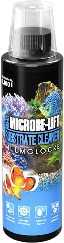 Microbe-Lift® - Substrate Cleaner | 100% biologische Mulmglocke zur Bekämpfung von Mulm und Schmutz | Für Süßwasser- und Meerwasseraquarium | Inhalt: 236ml von MICROBE-LIFT