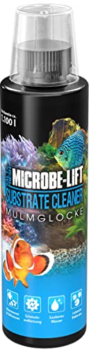 MICROBE-LIFT Substrate Cleaner - 236 ml - 100% biologische Bodenreinigung für Meer- & Süßwasseraquarien, entfernt Mulm & Schmutz, unterstützt gesundes Aquarienleben. von MICROBE-LIFT