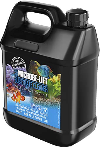 MICROBE-LIFT Substrate Cleaner – hochaktive Bakterien zur Mulm- & Schmutzentfernung im Aquarium, Süß- und Meerwasser, 3785 ml von MICROBE-LIFT