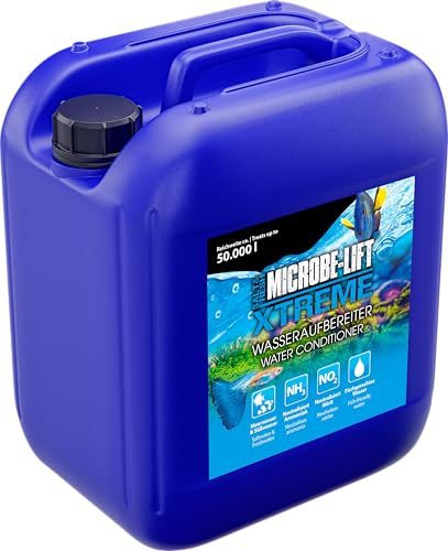Microbe-Lift Xtreme - 5 L - Wasseraufbereiter neutralisiert schädliche Stoffe in Meer- & Süßwasseraquarien, sorgt für fischgerechtes Wasser, entfernt Chlor & Schwermetalle Microbe-Lift Xtreme - 5 L - Wasseraufbereiter neutralisiert schädliche Stoffe in Meer- & Süßwasseraquarien, sorgt für fischgerechtes Wasser, entfernt Chlor & Schwermetalle von ARKA
