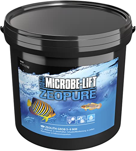 MICROBE-LIFT Zeopure - 3,5 kg / 5-9 mm - Zeolith Granulat für klares Aquariumwasser, bindet Ammonium, Nitrat & Phosphat, inkl. Filterbeutel, für Süß- und Meerwasser. MICROBE-LIFT Zeopure - 3,5 kg / 5-9 mm - Zeolith Granulat für klares Aquariumwasser, bindet Ammonium, Nitrat & Phosphat, inkl. Filterbeutel, für Süß- und Meerwasser. von ARKA