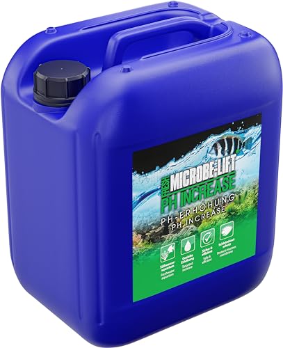MICROBE-LIFT pH Increase - 5000 ml - Schnelle und sichere pH-Wert Erhöhung für Süßwasseraquarien, inklusive Elektrolyte, effektiv anwendbar. von MICROBE-LIFT