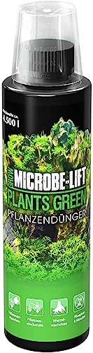 Microbe-Lift® - Plants Green | Pflanzen Dünger für Aquarium Pflanzen | Volldünger mit Vitaminen und Spurenelementen für gesunde Aquarien Pflanzen | Süßwasseraquarium Aquascaping | Inhalt: 236ml von MICROBE-LIFT