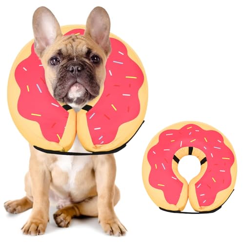 MIDOG Aufblasbares Hundehalsband, Donut-Halsband, Alternative nach Operationen, weicher schützender Genesungskegel für kleine, mittelgroße und große Hunde und Katzen, Welpen, alternatives E-Halsband MIDOG Aufblasbares Hundehalsband, Donut-Halsband, Alternative nach Operationen, weicher schützender Genesungskegel für kleine, mittelgroße und große Hunde und Katzen, Welpen, alternatives E-Halsband von MIDOG