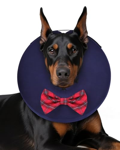 MIDOG Aufblasbares Hundehalsband, Donut-Halsband, Schleife, L + von MIDOG
