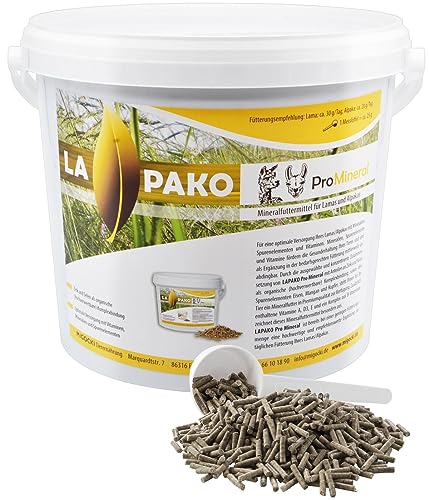 LAPAKO PRO Mineral - Mineralfutter für Alpakas und Lamas 4 kg von MIGOCKI