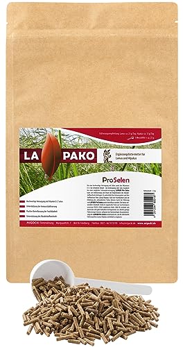 LAPAKO PRO SELEN Alpakafutter - Muskelstoffwechsel und Selenmangel bei Alpakas/Lamas 1,5 kg von MIGOCKI