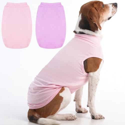 MIGOHI Bequemes Hunde-T-Shirt für mittelgroße Rassen, atmungsaktives Hunde-T-Shirt für Jungen und Mädchen, weiche Hunde-Shirts für Spaziergänge im Park, gegen Haarausfall, Sonnenschutz, Pullover, MIGOHI Bequemes Hunde-T-Shirt für mittelgroße Rassen, atmungsaktives Hunde-T-Shirt für Jungen und Mädchen, weiche Hunde-Shirts für Spaziergänge im Park, gegen Haarausfall, Sonnenschutz, Pullover, von MIGOHI