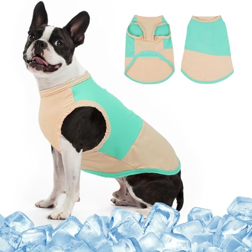 MIGOHI Dehnbares Hunde-T-Shirt, vermeidet Hitzeermüdung, Hundekleidung, mittelgroße männliche und weibliche Hunde, ärmellose Westen für den Sommer, schützt die Haut des Hundes bei heißem Wetter MIGOHI Dehnbares Hunde-T-Shirt, vermeidet Hitzeermüdung, Hundekleidung, mittelgroße männliche und weibliche Hunde, ärmellose Westen für den Sommer, schützt die Haut des Hundes bei heißem Wetter von MIGOHI