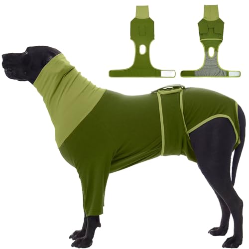 MIGOHI Ganzkörperanzug zur Genesung von Hunden, atmungsaktiver Genesungsanzug für weibliche und männliche Hunde, Einteiler gegen Lecken, Alternative für kastrierte Neuter, chirurgischer Genesungsanzug MIGOHI Ganzkörperanzug zur Genesung von Hunden, atmungsaktiver Genesungsanzug für weibliche und männliche Hunde, Einteiler gegen Lecken, Alternative für kastrierte Neuter, chirurgischer Genesungsanzug von MIGOHI