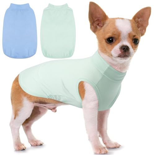 MIGOHI Gemütliche Hunde-Shirts für kleine Welpen, kleine Hunde für Jungen und Mädchen, atmungsaktiv, dehnbar, für Hunde und Katzen, Tank-Top, ärmellose Weste für Hunde, Welpen-Shirts für kleine Hunde, MIGOHI Gemütliche Hunde-Shirts für kleine Welpen, kleine Hunde für Jungen und Mädchen, atmungsaktiv, dehnbar, für Hunde und Katzen, Tank-Top, ärmellose Weste für Hunde, Welpen-Shirts für kleine Hunde, von MIGOHI