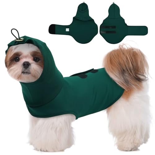 MIGOHI Hunde-Angstweste für kleine Hunde, Angstjacke für X-Small Hunde, Komfortweste für Angst, beruhigender Hoodie für Hunde, beruhigender Hoodie für Hunde, beruhigender Hundemantel, Größe XS, MIGOHI Hunde-Angstweste für kleine Hunde, Angstjacke für X-Small Hunde, Komfortweste für Angst, beruhigender Hoodie für Hunde, beruhigender Hoodie für Hunde, beruhigender Hundemantel, Größe XS, von MIGOHI
