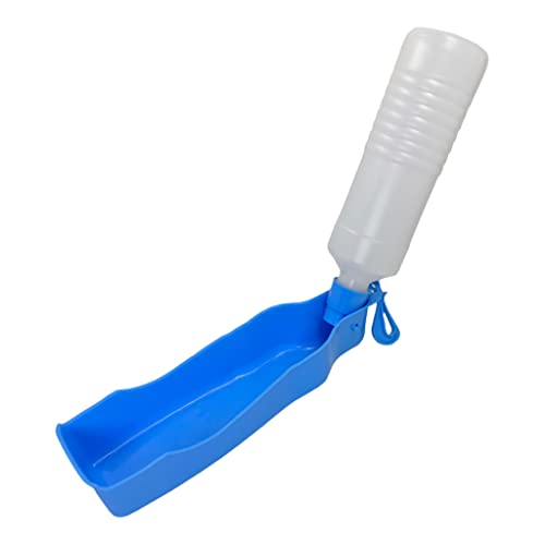 Tragbare Wasserflasche Reise-Trinkwasserflasche für Hunde Hundetrinkflasche Reisennapf Katzen Hunde-Trinknapf für unterwegs 450 ml Tragbare Wasserflasche Reise-Trinkwasserflasche für Hunde Hundetrinkflasche Reisennapf Katzen Hunde-Trinknapf für unterwegs 450 ml von MIJOMA