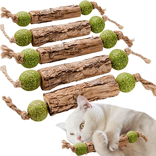 MIMIMOMO Silvervine Sticks Katzenminze-Spielzeug für Indoor-Katzen – interaktives Kau- und Zahnenspielzeug für Kätzchen und aggressive Kauer – geeignet für alle Katzenrassen, 5 Packungen MIMIMOMO Silvervine Sticks Katzenminze-Spielzeug für Indoor-Katzen – interaktives Kau- und Zahnenspielzeug für Kätzchen und aggressive Kauer – geeignet für alle Katzenrassen, 5 Packungen von MIMIMOMO