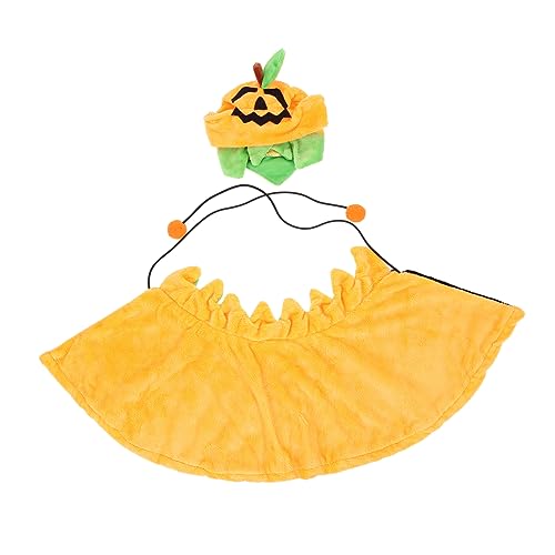 1 Satz Haustier-Umhang pet Supplies Dog Costume cat Costume Halloween-Hundekostü Haustier Hut Umhang Kleider Haustier-Kürbis-Mantel-Hut Halloween-Kostüme für Katzen Plüsch Orange MINAOLULUS 1 Satz Haustier-Umhang pet Supplies Dog Costume cat Costume Halloween-Hundekostü Haustier Hut Umhang Kleider Haustier-Kürbis-Mantel-Hut Halloween-Kostüme für Katzen Plüsch Orange MINAOLULUS von MINAOLULUS