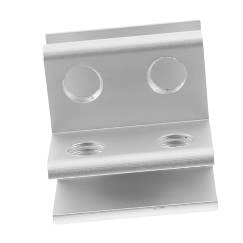 MINAOLULUS 1 Satz Halterung aus Aluminiumlegierung Glasplattenklemmen Glasscheibenklemmen Glasanschluss Beckenglasklemme Abdeckungsclips für Terrarienabdeckungen Silver MINAOLULUS 1 Satz Halterung aus Aluminiumlegierung Glasplattenklemmen Glasscheibenklemmen Glasanschluss Beckenglasklemme Abdeckungsclips für Terrarienabdeckungen Silver von MINAOLULUS