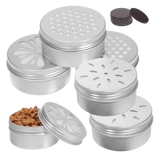 MINAOLULUS 1 Set Hundetrainingssets Metalldosen Mit Deckel Dufttraining Für Hunde Dufttrainingszubehör Für Hundegeruchstrainingskoffer Duftarbeitstrainingsset Kunststoff Silber MINAOLULUS 1 Set Hundetrainingssets Metalldosen Mit Deckel Dufttraining Für Hunde Dufttrainingszubehör Für Hundegeruchstrainingskoffer Duftarbeitstrainingsset Kunststoff Silber von MINAOLULUS