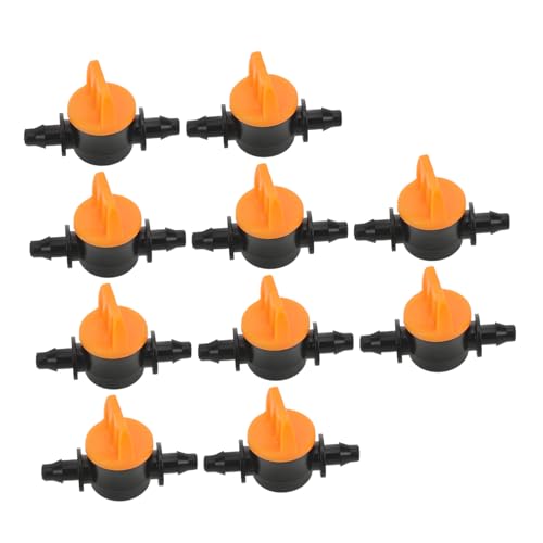 MINAOLULUS 10Stücke Wasserabsperrventile für Bewässerungssysteme Effektive Steuerung Wasserflusses Kompatibel mit Schläuchen für Tropfbewässerung MINAOLULUS 10Stücke Wasserabsperrventile für Bewässerungssysteme Effektive Steuerung Wasserflusses Kompatibel mit Schläuchen für Tropfbewässerung von MINAOLULUS