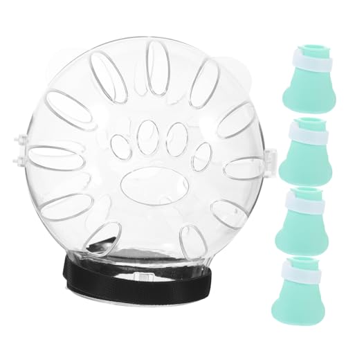 MINAOLULUS 1Satz Katzenhelm für Postoperative Wundheilung Atmungsaktiver Schutzhelm für Katzen Verhindert Kratzen und Lecken für Heilungsprozesse Teiliges MINAOLULUS 1Satz Katzenhelm für Postoperative Wundheilung Atmungsaktiver Schutzhelm für Katzen Verhindert Kratzen und Lecken für Heilungsprozesse Teiliges von MINAOLULUS