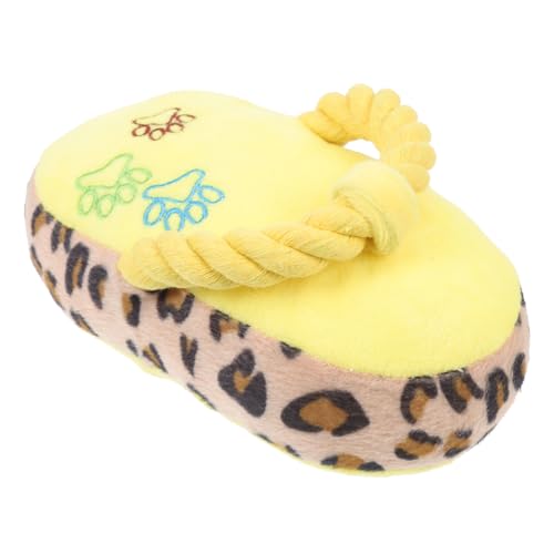 MINAOLULUS 1Stück Kauspielzeug für Molar im Slipper Design und Sicheres Haustier für Kau Training und Spielspaß für Beschäftigung Fördert von MINAOLULUS