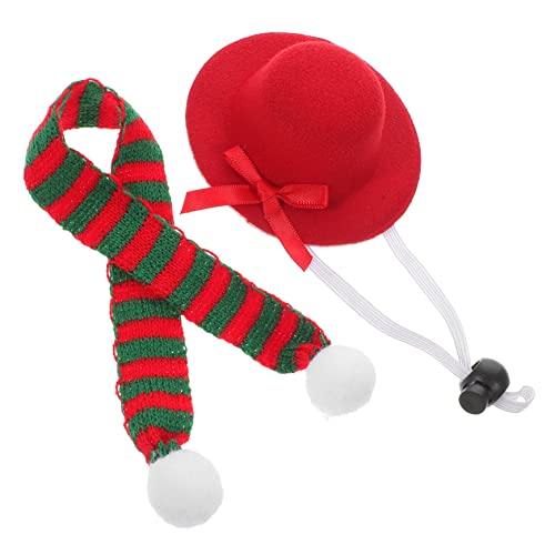 MINAOLULUS 2stücke Teiliges Haustier Kostümset Mit Hut Und Schal Perfektes Outfit Für Fotoshootings Atmungsaktiv Und Bequem Für Haustierbesitzer Und Partys Weihnachten Und Besondere MINAOLULUS 2stücke Teiliges Haustier Kostümset Mit Hut Und Schal Perfektes Outfit Für Fotoshootings Atmungsaktiv Und Bequem Für Haustierbesitzer Und Partys Weihnachten Und Besondere von MINAOLULUS