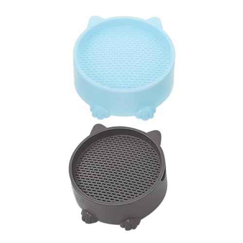 MINAOLULUS 2 Stücke Hydrokultur Katzengras Pflanzer Kit Keimgerät Tablett Katzengras Wachsen Pflanzung Box Soilless Hydrokultur Katzengras Züchter von MINAOLULUS