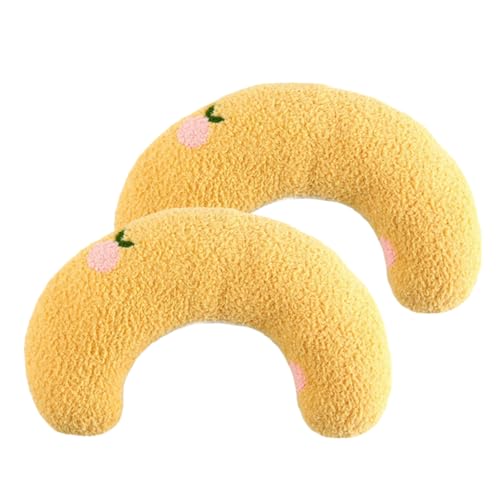 MINAOLULUS 2St Haustier Kissen Cute Pillow Lovely Bed Katzen Fanartikel katzrnzubehör U-förmiges Katzenkissen Katze nackenkissen Katze schlafkissen Kissen für Katzen Samt Yellow MINAOLULUS 2St Haustier Kissen Cute Pillow Lovely Bed Katzen Fanartikel katzrnzubehör U-förmiges Katzenkissen Katze nackenkissen Katze schlafkissen Kissen für Katzen Samt Yellow von MINAOLULUS