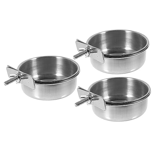 MINAOLULUS 3Stücke Papagei Futterbecher Teiliges und Langlebig für Cockatiels und Andere Haustiervögel Hohe Kapazität Einfache Zubehör MINAOLULUS 3Stücke Papagei Futterbecher Teiliges und Langlebig für Cockatiels und Andere Haustiervögel Hohe Kapazität Einfache Zubehör von MINAOLULUS