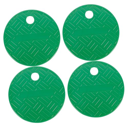 MINAOLULUS 4 Stück Sprinklerventilkastenabdeckung Wiederverwendbar Grün PVC Für Gartenbewässerung Langlebig Und Einfach Zu Montieren von MINAOLULUS