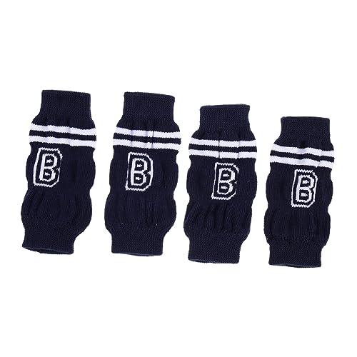 MINAOLULUS 4Stücke Hundebeinhüllen für Outdoor Aktivitäten rutschfeste Hundeleggings für Katzen Komfortable und Sichere Pfotenschutzsocken für Haustiere von MINAOLULUS