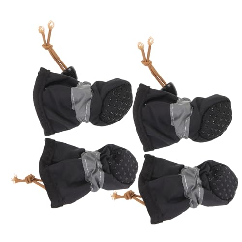MINAOLULUS 4stücke Teiliges Hundeschuhe wasserdichte Regenstiefel Für Outdoor-aktivitäten rutschfeste Pfotenschutz-Schuhe Für Kleine Hunde Für Park Strand Und Wanderungen MINAOLULUS 4stücke Teiliges Hundeschuhe wasserdichte Regenstiefel Für Outdoor-aktivitäten rutschfeste Pfotenschutz-Schuhe Für Kleine Hunde Für Park Strand Und Wanderungen von MINAOLULUS