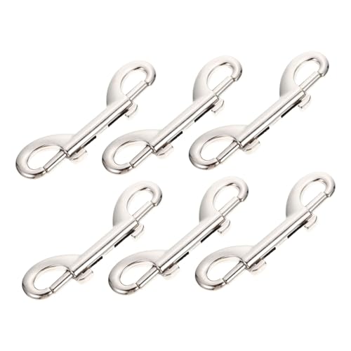 MINAOLULUS 6stücke Teiliges Pet Collar Traction Rope Hooks Robuste Verschleißfeste Clips Für Hundeleinen Zinklegierung Langlebig Und Zuverlässig Für Täglichen Gebrauch MINAOLULUS 6stücke Teiliges Pet Collar Traction Rope Hooks Robuste Verschleißfeste Clips Für Hundeleinen Zinklegierung Langlebig Und Zuverlässig Für Täglichen Gebrauch von MINAOLULUS