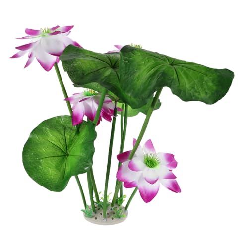 MINAOLULUS Aquarium Dekorationen für Aquarien Aquarienpflanzen Künstliche Aquarienblumen Fischdekorationen für Panzer Aquascaping -Dekorationen Wasserpflanzen Plastik Violett MINAOLULUS Aquarium Dekorationen für Aquarien Aquarienpflanzen Künstliche Aquarienblumen Fischdekorationen für Panzer Aquascaping -Dekorationen Wasserpflanzen Plastik Violett von MINAOLULUS