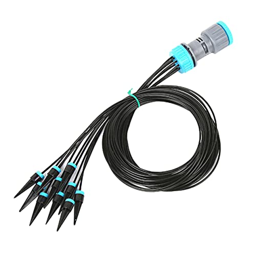 MINAOLULUS Automatisches Tropfbewässerungssystem Set Einstellbare Bewässerung für Garten und Pflanzen Tropfer mit Schlauch Langlebiges Material für Innen und Außenbereich MINAOLULUS Automatisches Tropfbewässerungssystem Set Einstellbare Bewässerung für Garten und Pflanzen Tropfer mit Schlauch Langlebiges Material für Innen und Außenbereich von MINAOLULUS
