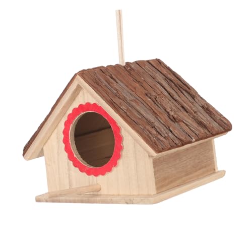 MINAOLULUS Garten Holz Vogelhaus für Kleine Hängendes Wetterfestes und Natürliches Material für Garten und Fensterbank Attraktives Design MINAOLULUS Garten Holz Vogelhaus für Kleine Hängendes Wetterfestes und Natürliches Material für Garten und Fensterbank Attraktives Design von MINAOLULUS