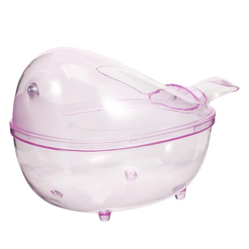 MINAOLULUS Hamster Badezimmer Rennmaus Toilette Transparente Badewanne für Kleine Haustiere Langlebiger Sandbad Behälter zu Reinigen für Käfigdekoration MINAOLULUS Hamster Badezimmer Rennmaus Toilette Transparente Badewanne für Kleine Haustiere Langlebiger Sandbad Behälter zu Reinigen für Käfigdekoration von MINAOLULUS