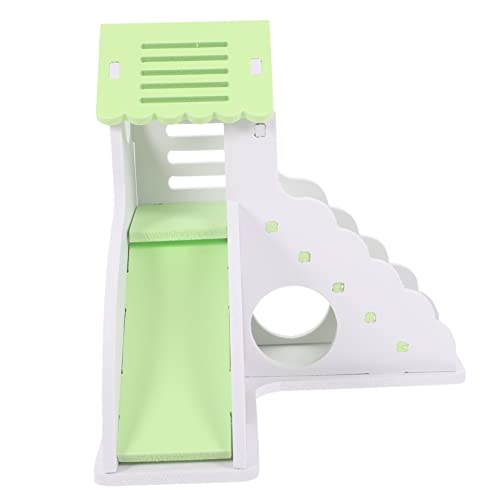 MINAOLULUS Hamster-Spielzeug kleines Versteck für Hamster Kauspielzeug für Hamster hamsterspielzeug Hamster Spielzeug Hamsterkäfig verstecktes Spielzeug Leiter für Hamster PVC Light Green MINAOLULUS Hamster-Spielzeug kleines Versteck für Hamster Kauspielzeug für Hamster hamsterspielzeug Hamster Spielzeug Hamsterkäfig verstecktes Spielzeug Leiter für Hamster PVC Light Green von MINAOLULUS