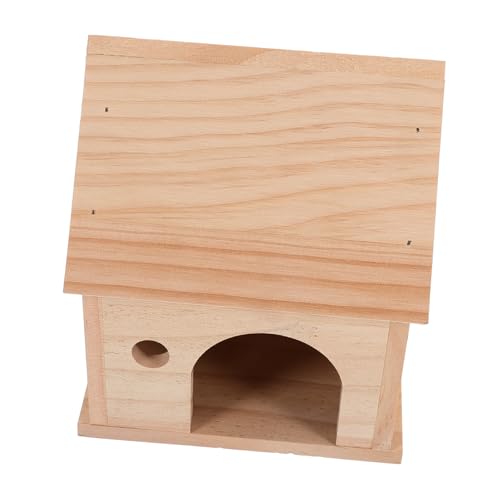 MINAOLULUS Hamsterhaus Chinchilla-Versteck Meerschweinchenhütte Meerschweinchenhaus Hamsterhütte kleines Hamsterversteck Kleintier Versteck Hamster Versteck Igelversteck Hamsterkäfig hölzern MINAOLULUS Hamsterhaus Chinchilla-Versteck Meerschweinchenhütte Meerschweinchenhaus Hamsterhütte kleines Hamsterversteck Kleintier Versteck Hamster Versteck Igelversteck Hamsterkäfig hölzern von MINAOLULUS