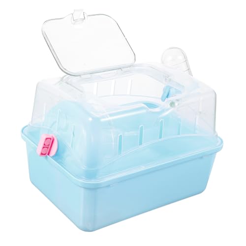 MINAOLULUS Hamsterkäfig mit Design Tragbarer Kleintierträger für Reisen für Hamster Chinchillas und Kleine Haustiere Atmungsaktiv und Sicher Erhältlich MINAOLULUS Hamsterkäfig mit Design Tragbarer Kleintierträger für Reisen für Hamster Chinchillas und Kleine Haustiere Atmungsaktiv und Sicher Erhältlich von MINAOLULUS