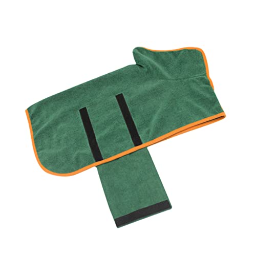MINAOLULUS Haustier Bademantel für Katzen Saugfähiges Handtuch Warmes Badetuch mit Trocknen und Wärmeschutz für Kleine und Mittelgroße von MINAOLULUS