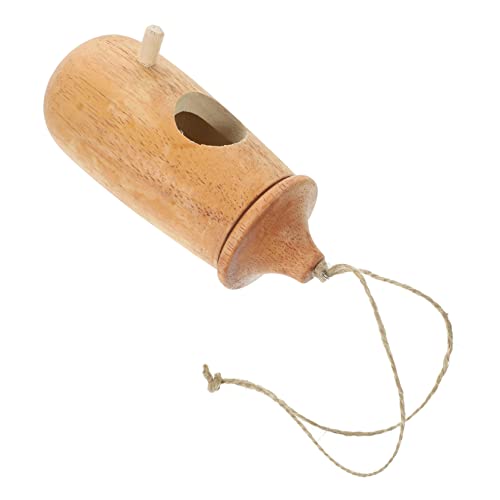 MINAOLULUS Holz Vogelfutterspender Spenderbehälter Vogelfutterspender Hängender Garten Vogelfutterbehälter Hängender Vogelfutterspender Kleiner Vogelfutterspender Vogelfutterspender von MINAOLULUS